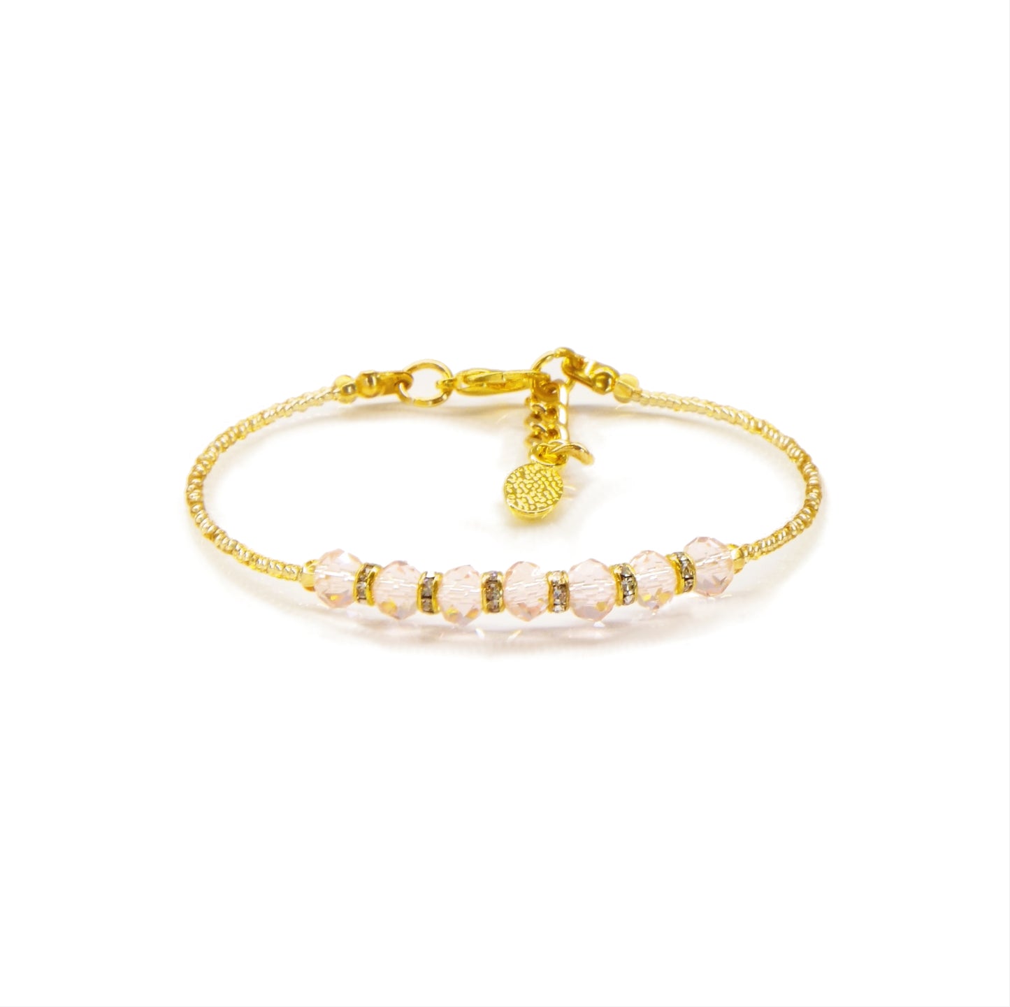 bracciale-gioiello-perle-vetro-cristallo-boemia-rosa-oro-sospiri-venezia-decoro-doge-singolo-fashion-idea-regalo-elegante-fondo-bianco