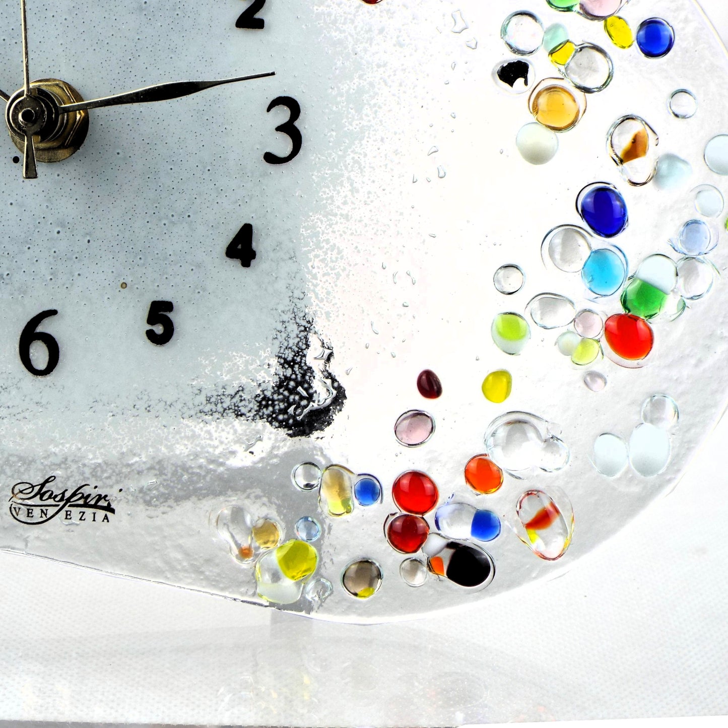 orologio-cuore-scrivania-cm-19-vetro-murano-murrine-decoro-gocce-veneziane-idea-regalo-cerimonia-bomboniera-sospiri-venezia-dettaglio