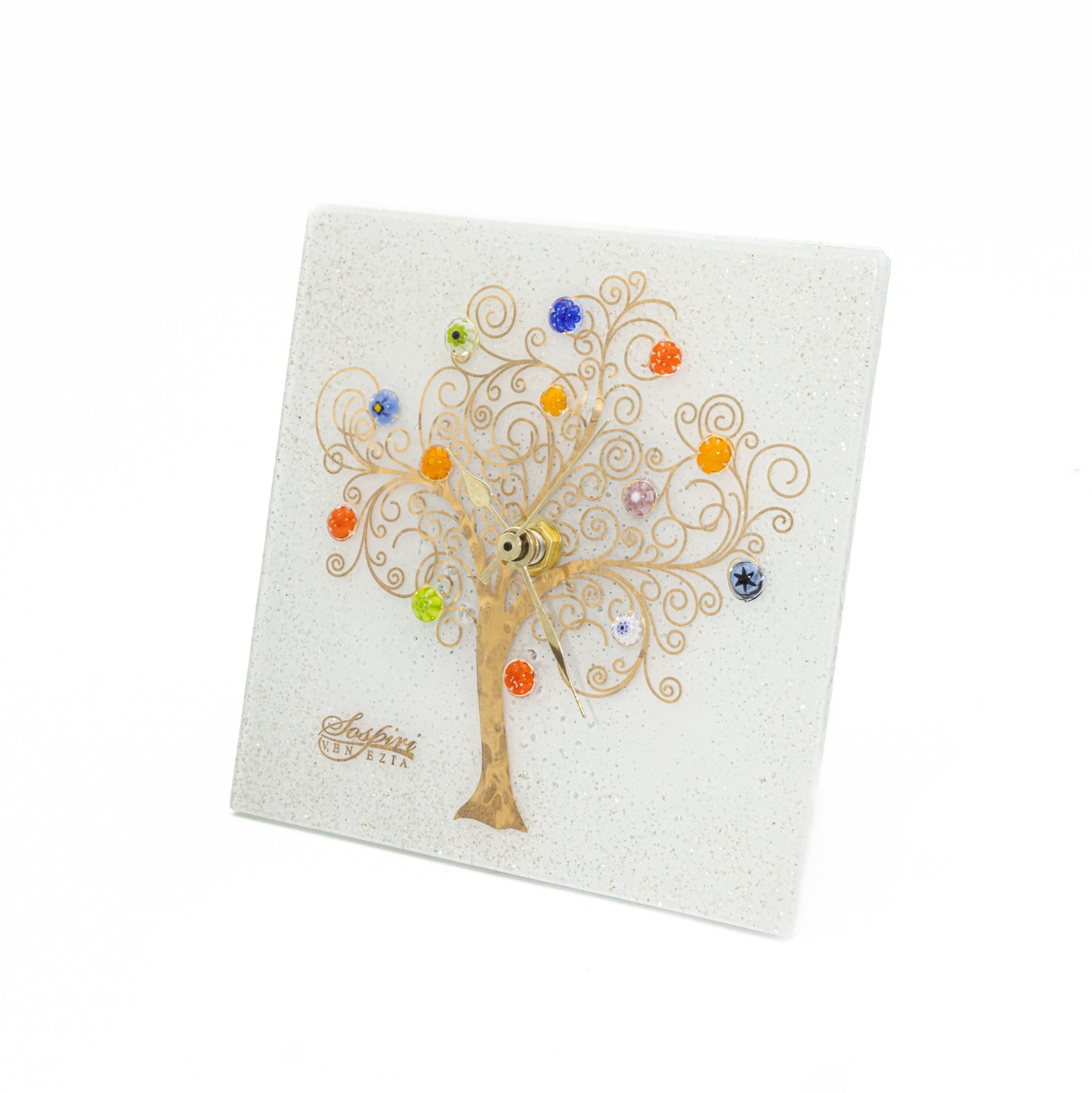 orologio-vetro-bianco-murano-murrine-oro-idea-regalo-cerimonia