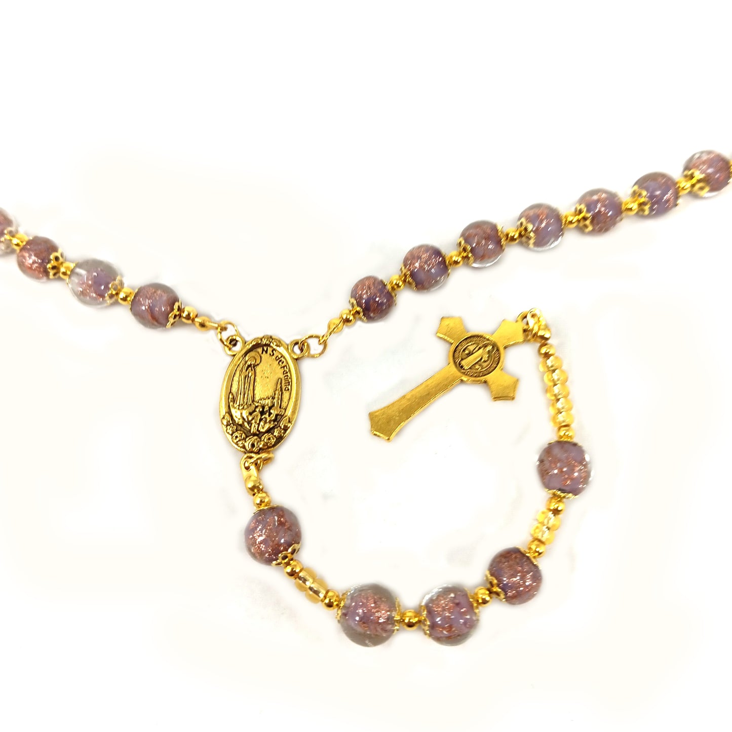 ROSARIO in perle di vetro di Murano idea regalo fashion gioiello elegante
