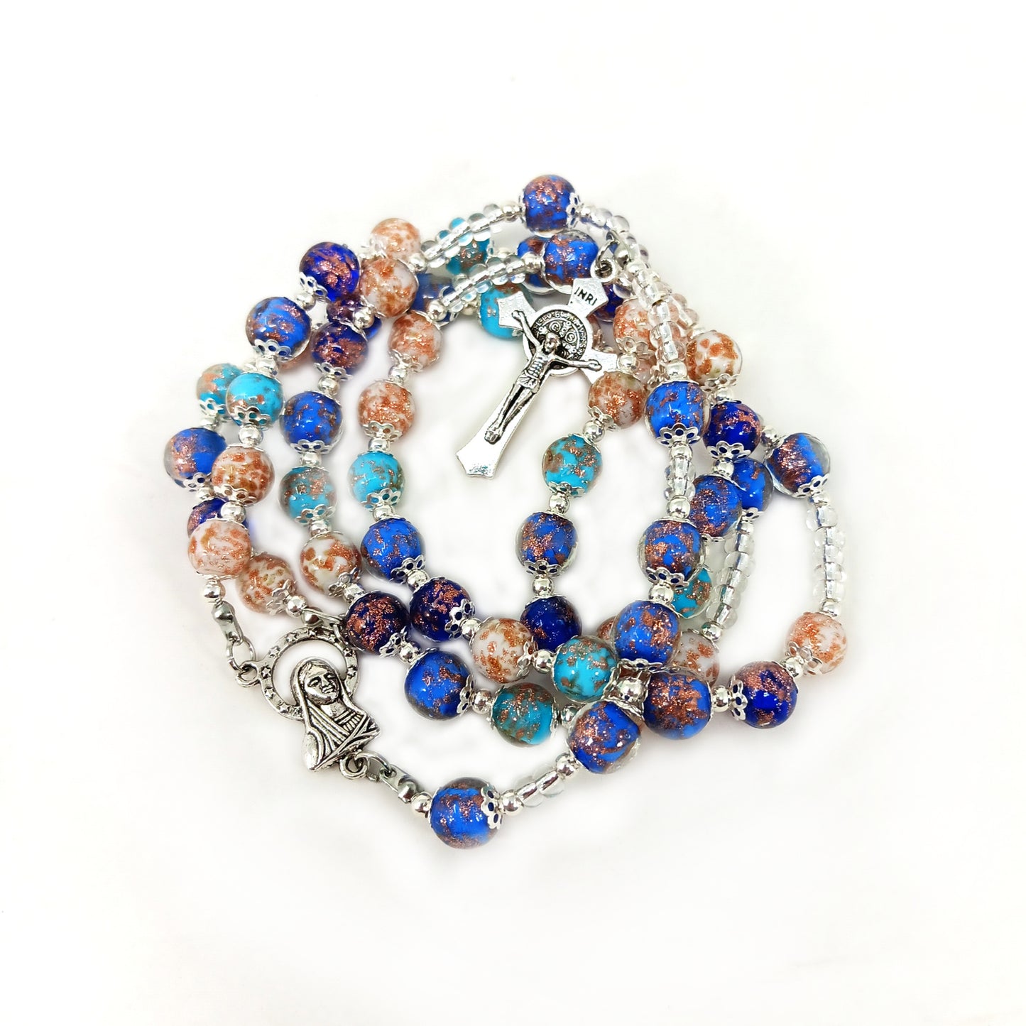 ROSARIO in perle di vetro di Murano idea regalo fashion gioiello elegante