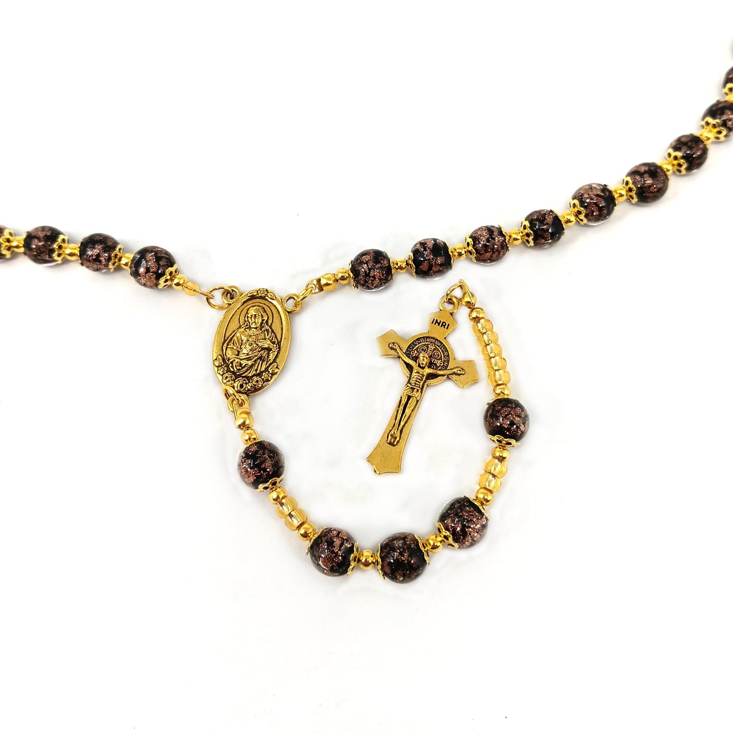 ROSARIO in perle di vetro di Murano idea regalo fashion gioiello elegante