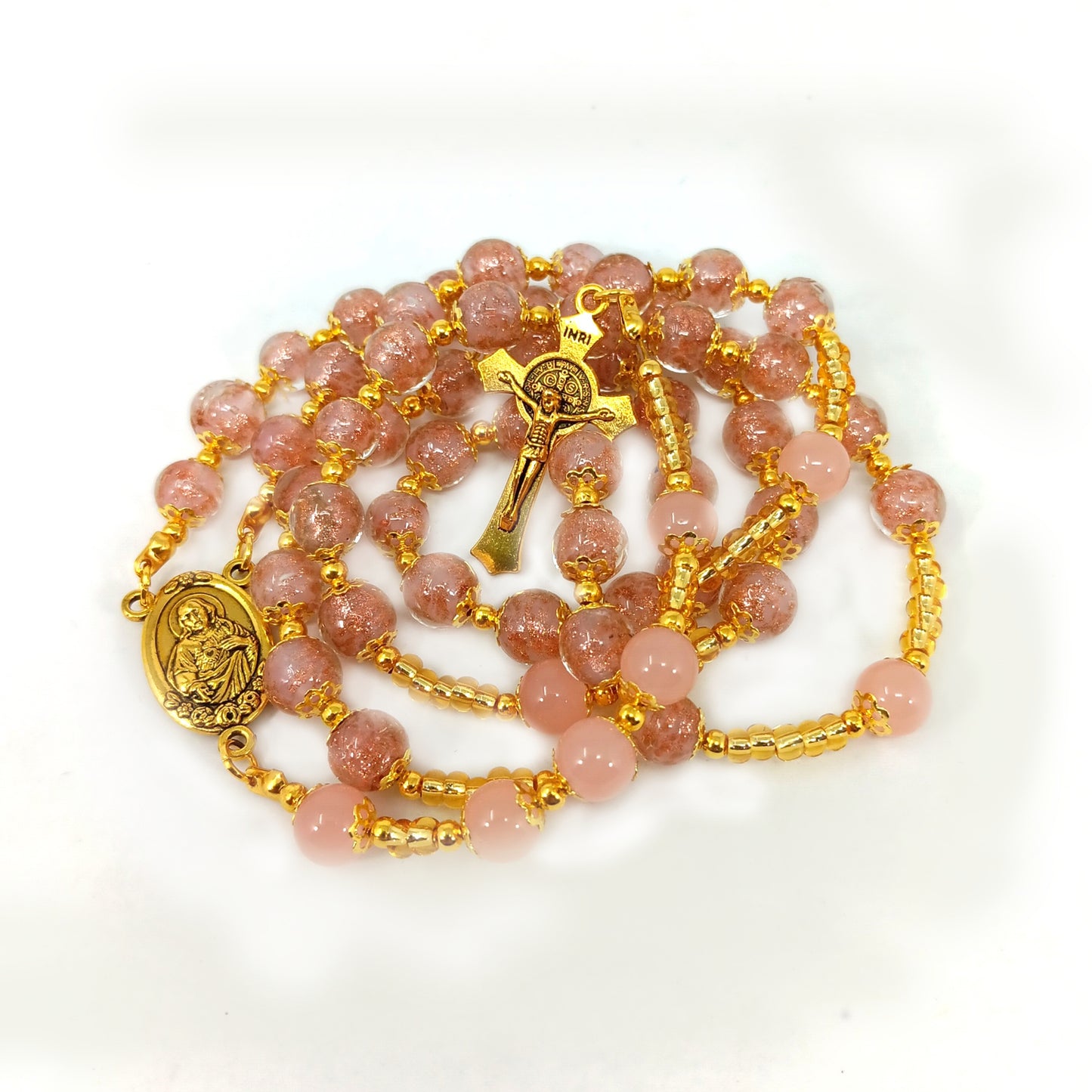 ROSARIO in perle di vetro di Murano idea regalo fashion gioiello elegante