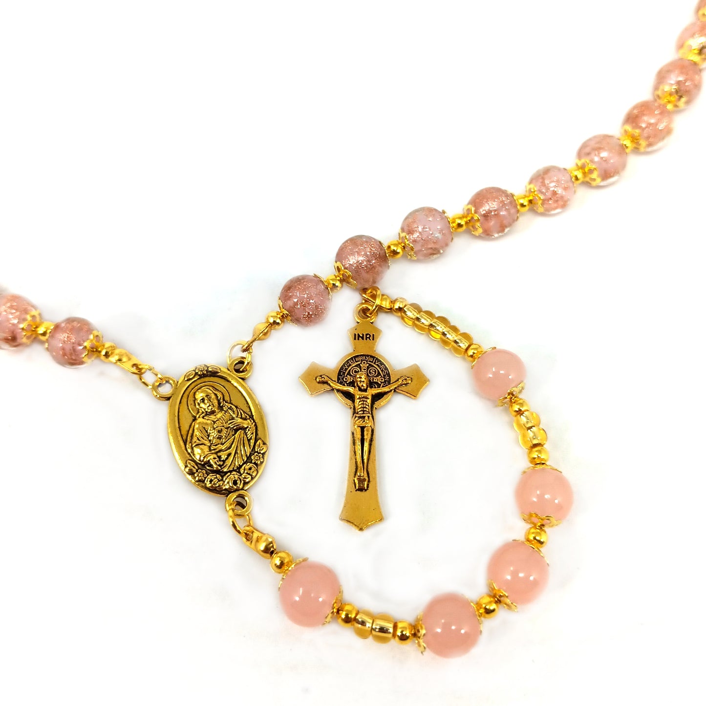 ROSARIO in perle di vetro di Murano idea regalo fashion gioiello elegante