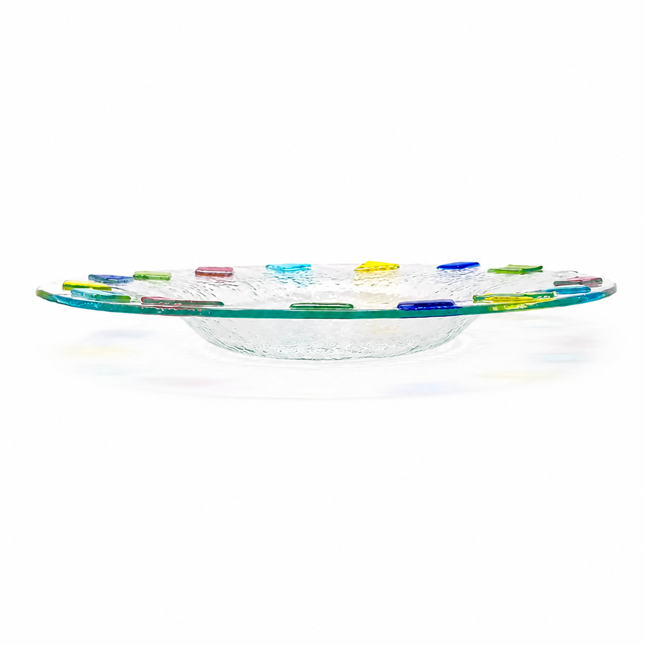 Piatto Rotondo Decorativo - Centrotavola Elegante Veneziano, Idea Regalo Design 28x28x5 cm