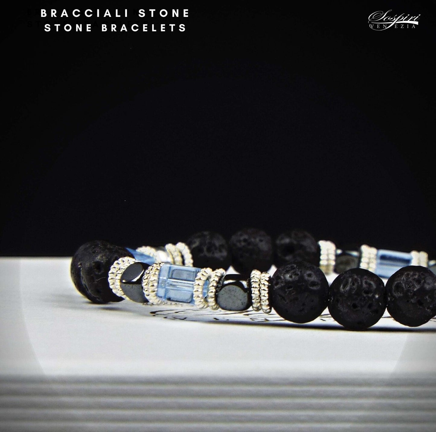 Bracciale STONE in pietre naturali idea regalo donna fashion