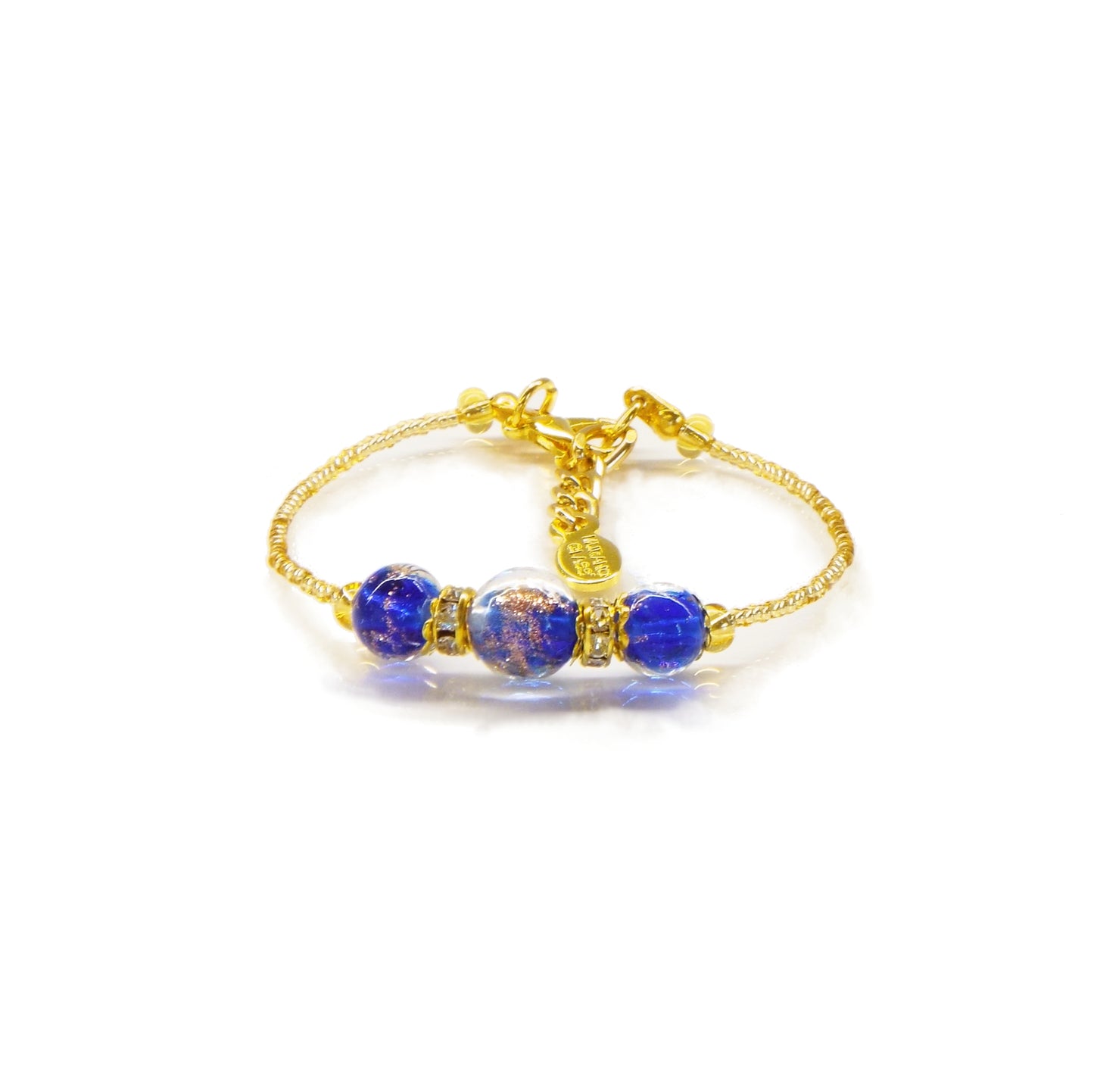 Bracciale LUCY in perle di vetro di Murano idea regalo fashion gioiello elegante