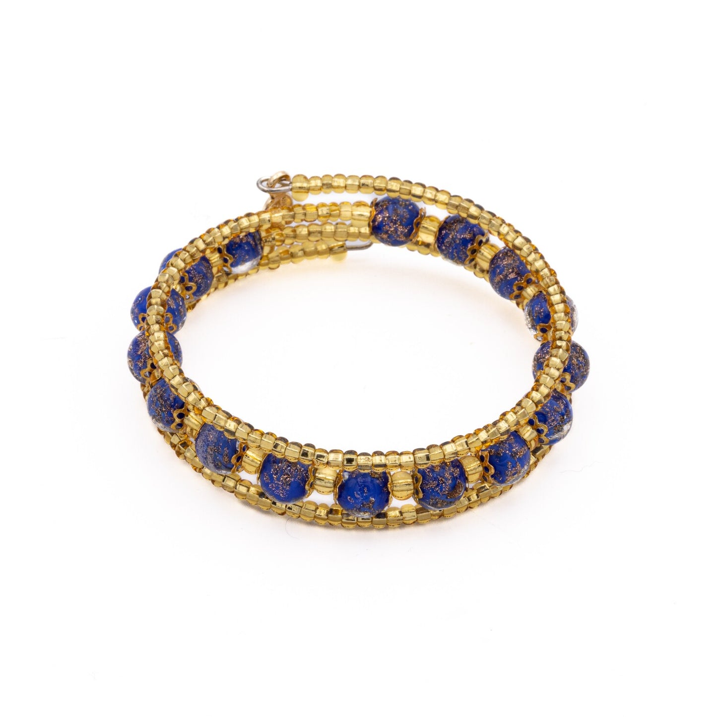 Bracciale REZZONICO in perle di vetro di Murano idea regalo fashion gioiello elegante