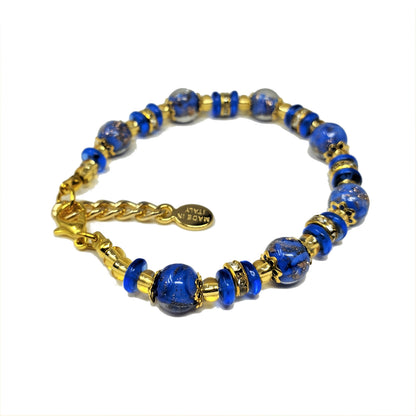 Bracciale SERENISSIMA in perle di vetro di Murano idea regalo fashion gioiello elegante