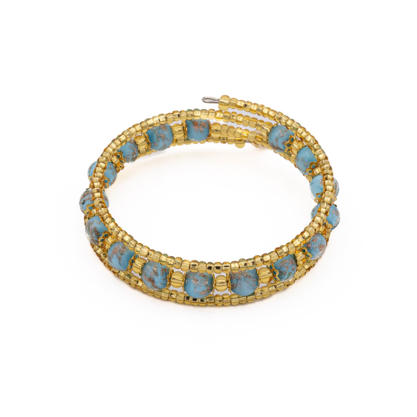 Bracciale REZZONICO in perle di vetro di Murano idea regalo fashion gioiello elegante
