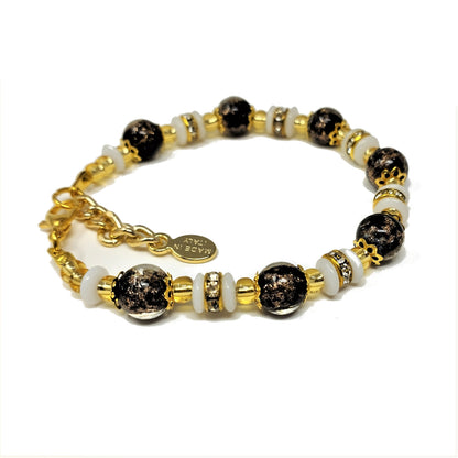 Bracciale SERENISSIMA in perle di vetro di Murano idea regalo fashion gioiello elegante