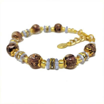 Bracciale SERENISSIMA in perle di vetro di Murano idea regalo fashion gioiello elegante