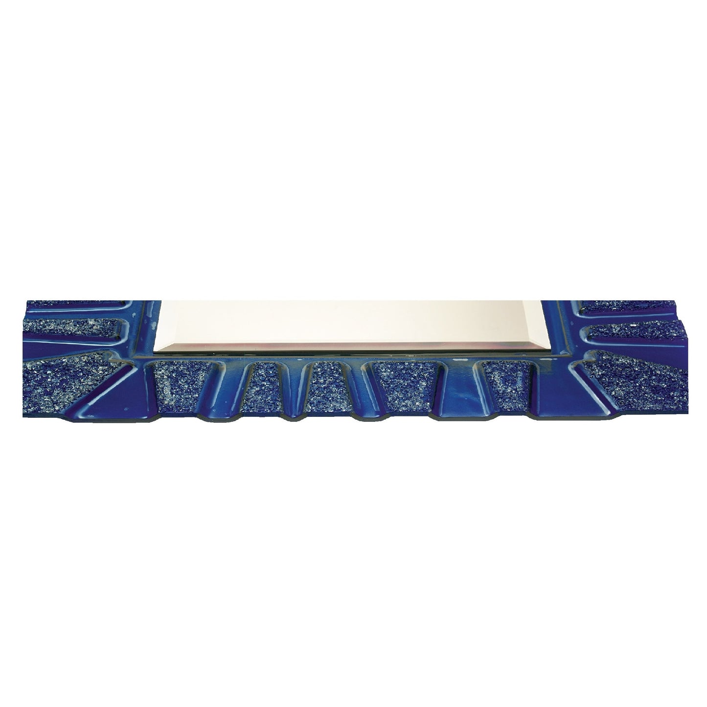 Specchiera da parete rettangolare in vetro Fusione decoro CAESAR cm. 80x60