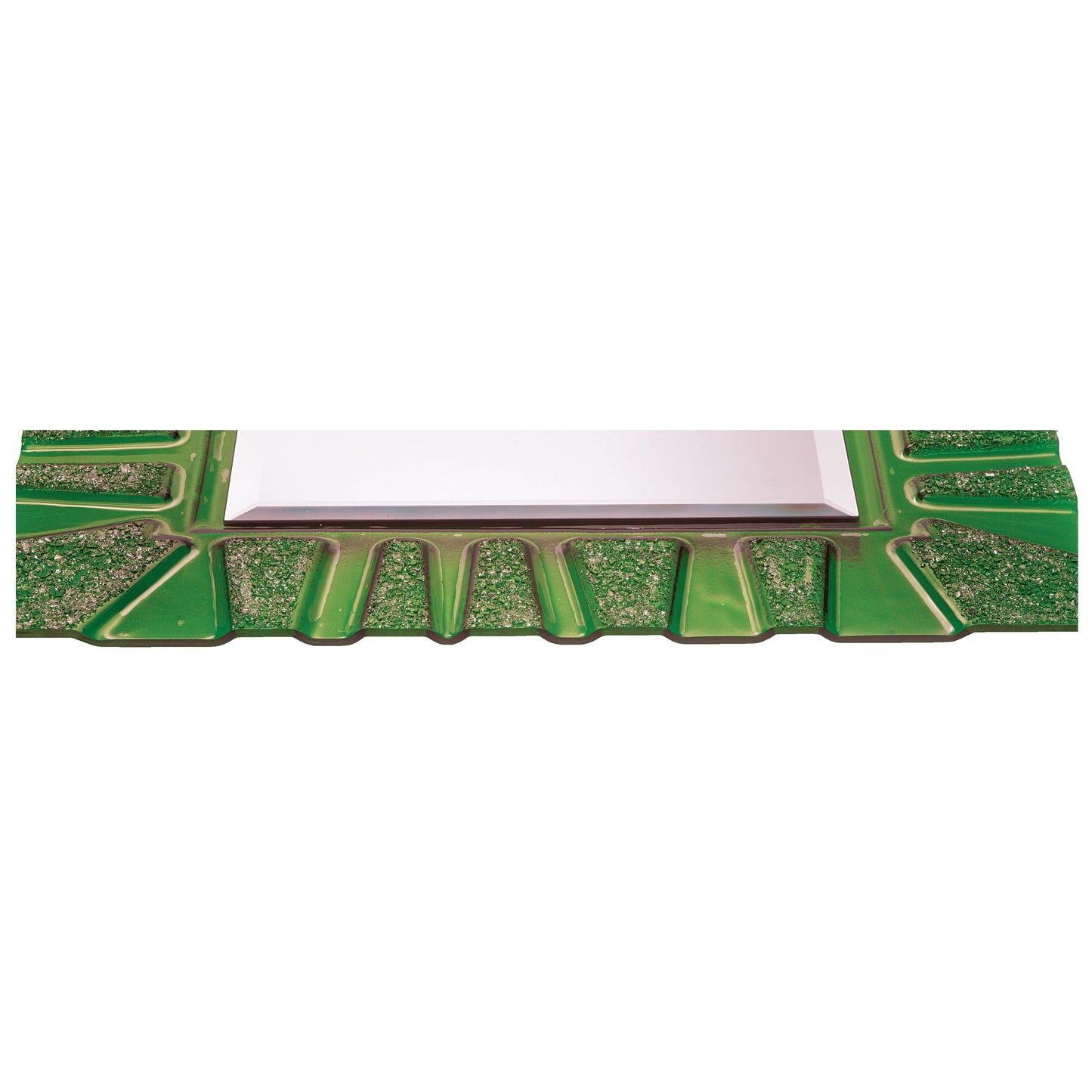 Specchiera da parete rettangolare in vetro Fusione decoro CAESAR cm. 80x60