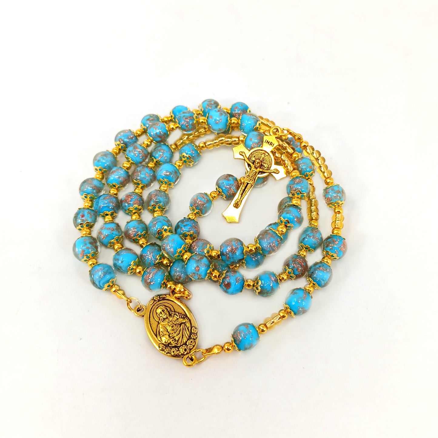 ROSARIO in perle di vetro di Murano idea regalo fashion gioiello elegante
