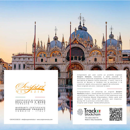 ROSARIO in perle di vetro di Murano idea regalo fashion gioiello elegante