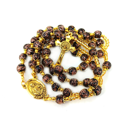 ROSARIO in perle di vetro di Murano idea regalo fashion gioiello elegante