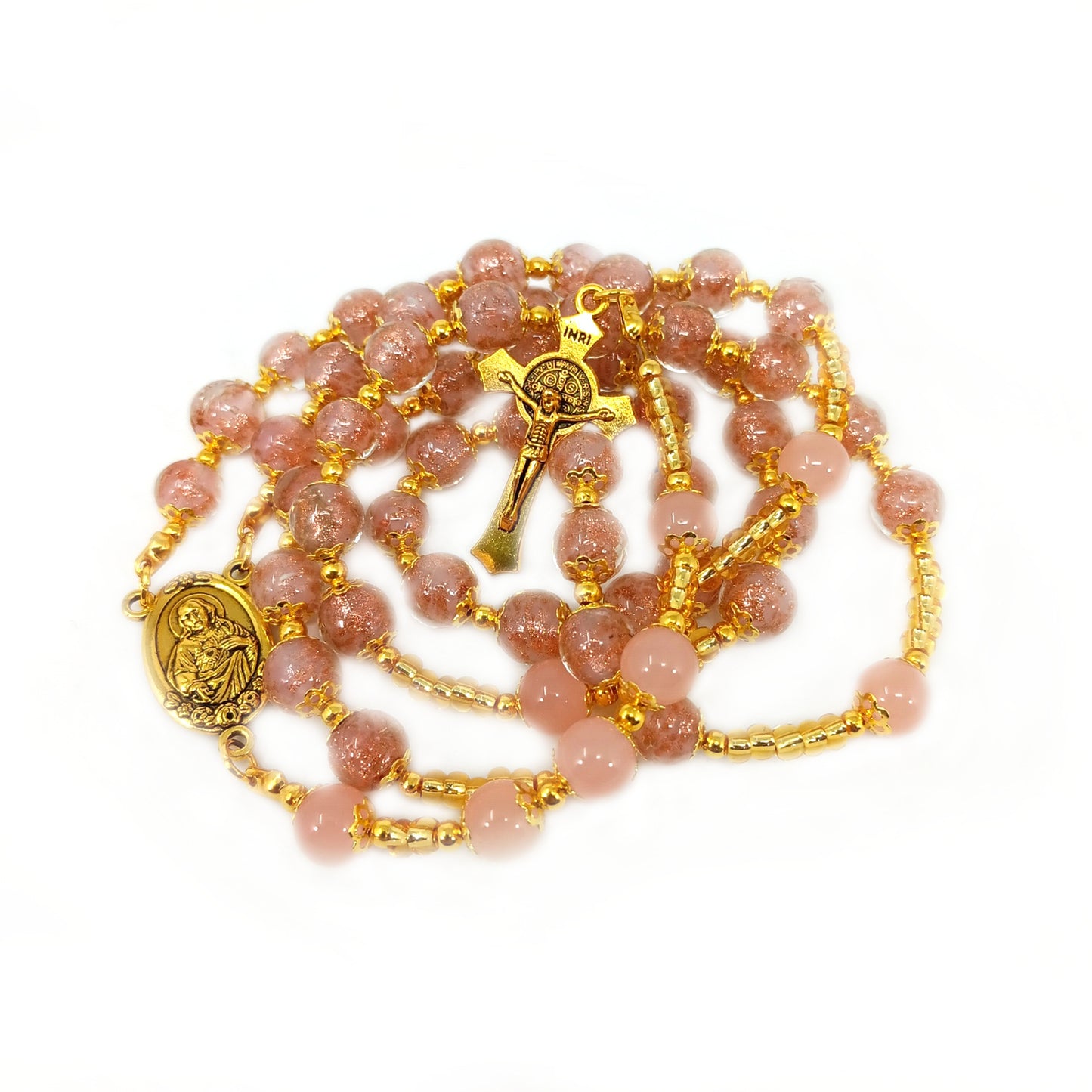 ROSARIO in perle di vetro di Murano idea regalo fashion gioiello elegante