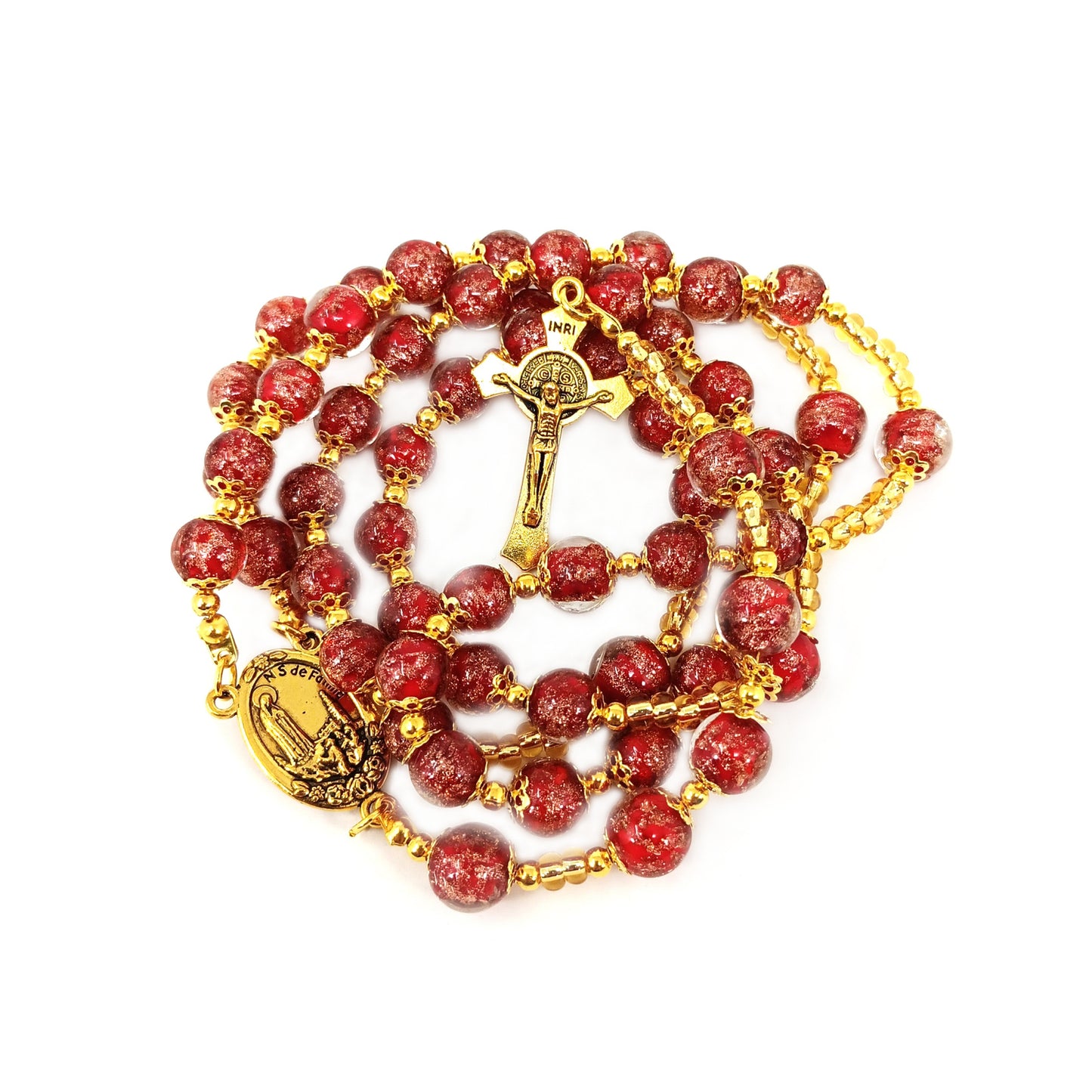 ROSARIO in perle di vetro di Murano idea regalo fashion gioiello elegante