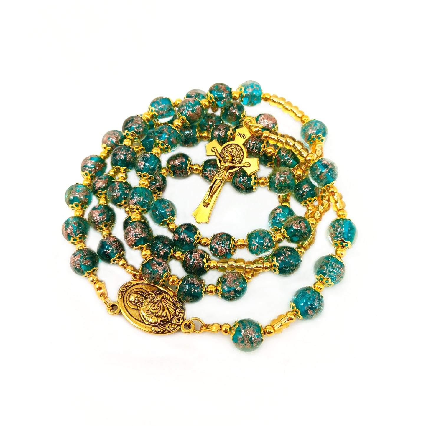 ROSARIO in perle di vetro di Murano idea regalo fashion gioiello elegante