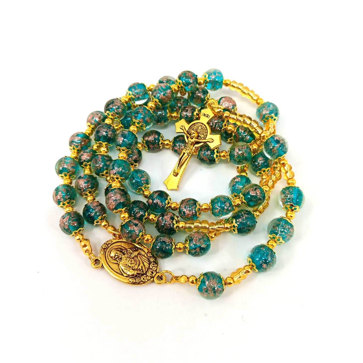 ROSARIO in perle di vetro di Murano idea regalo fashion gioiello elegante